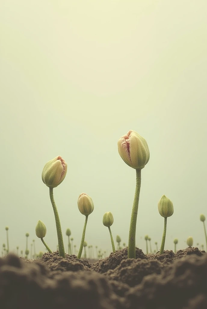 small broken shoots