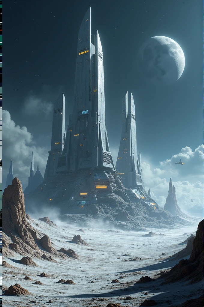 Alien base on the moon