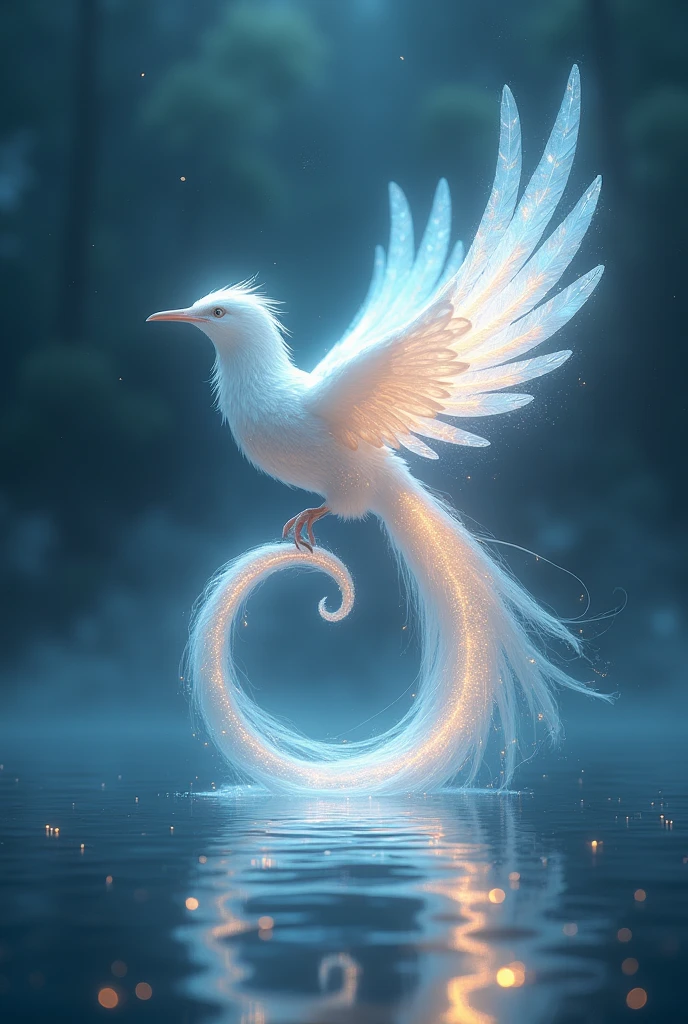 make a bird with infinity symbol 