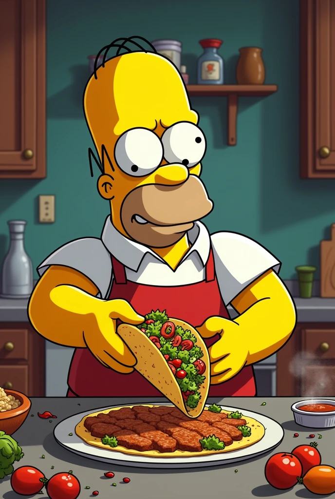 A taco homer, meaning one who makes tacos