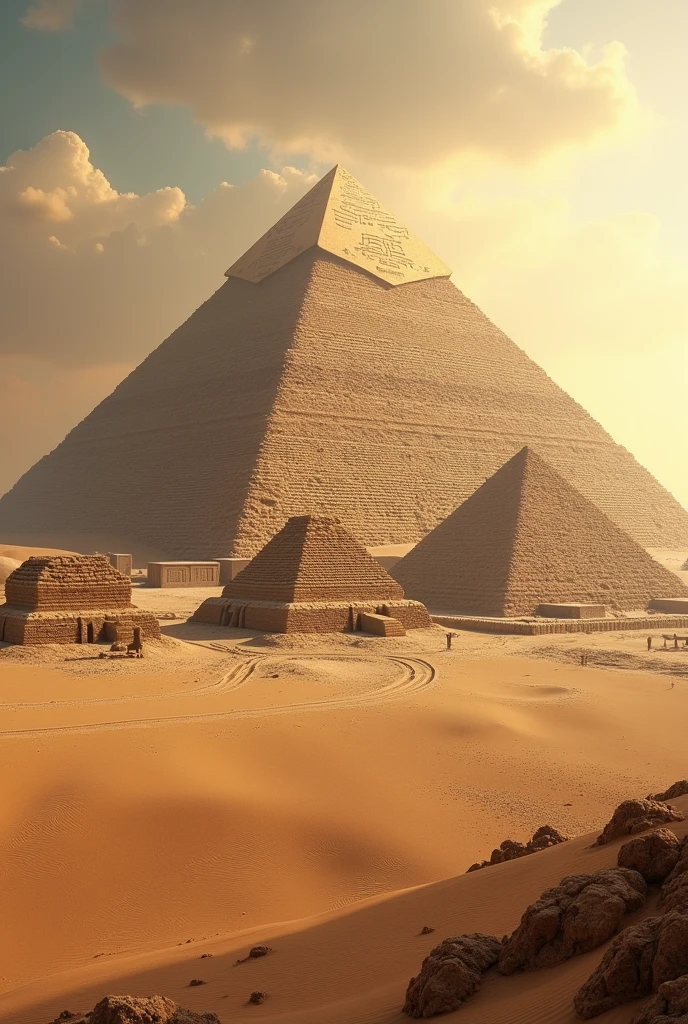 secret of the pyramids is yet to be revealed. We can only guess. But it is certain that the pyramids are not just piles of stones, they are symbols of Egyptian civilization and an invaluable

