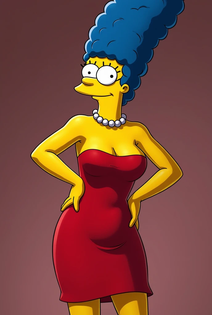 Marge simpson tight dress perfect body