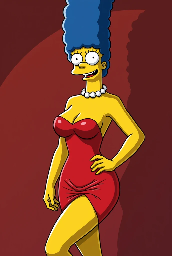 Marge simpson tight dress perfect body
