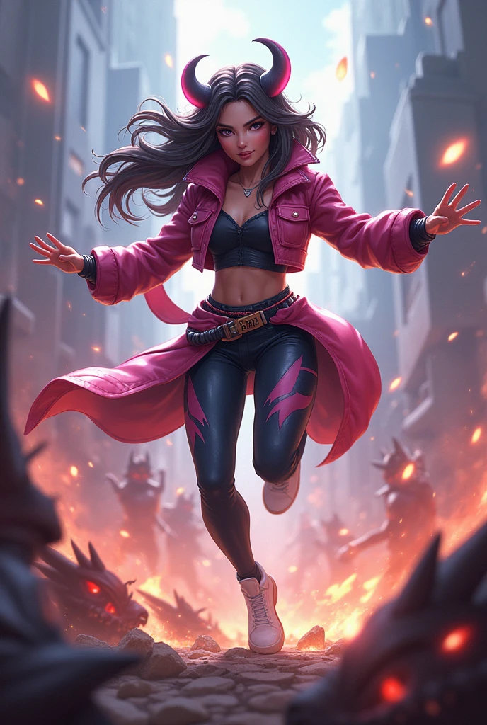 You are a charismatic fighter who lights up every battle with your contagious laugh.. Always ready to cheer up your teammates, even in the darkest moments. Your energy is inexhaustible and you face every demon with a defiant smile.. Your combat movements are fluid and cheerful., like a dance. You take every opportunity to jump and spin, turning every fight into a dynamic spectacle!
Buzzfeed + Buzzy + Me