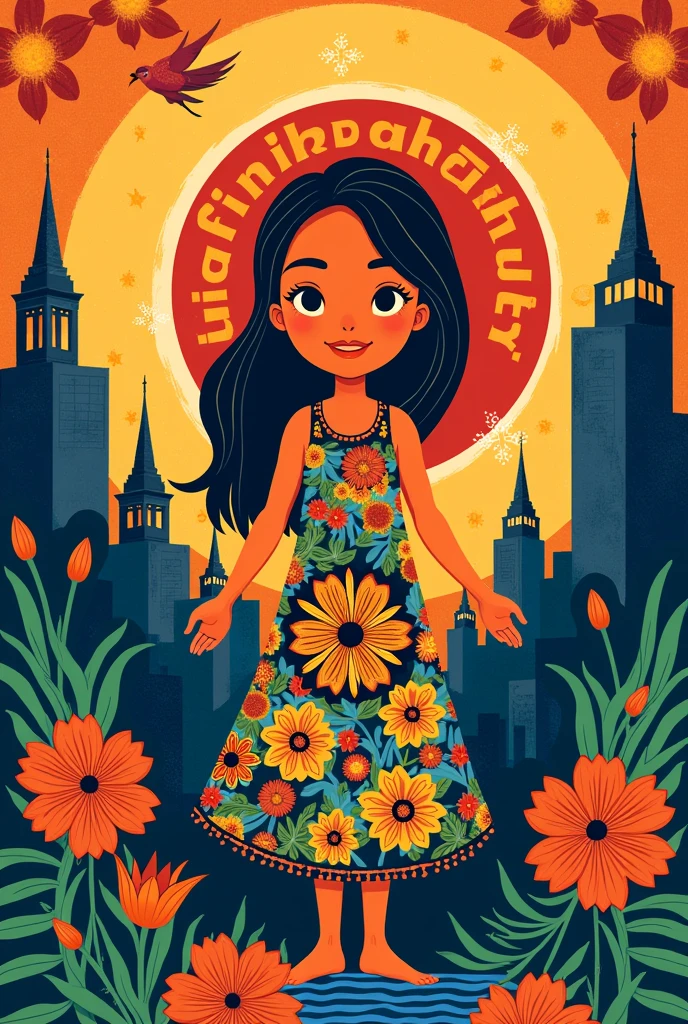 An unique but easy to draw poster that showcases Filipinoness Language for the theme of Wikang Pampalaya