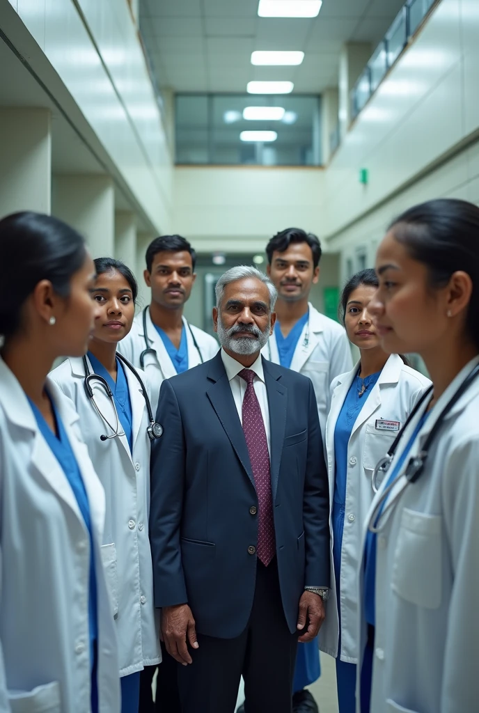 Tamilnadu Former CM Edappadi Palaniswami With Medical Students Boys and Girls