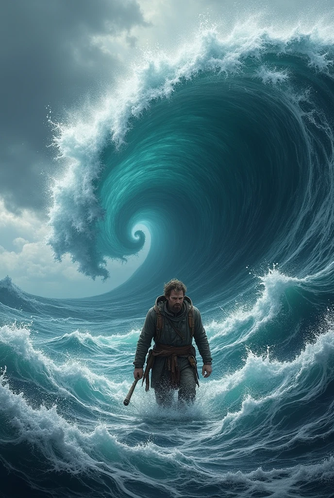 Cover for a magazine about the maelstrom