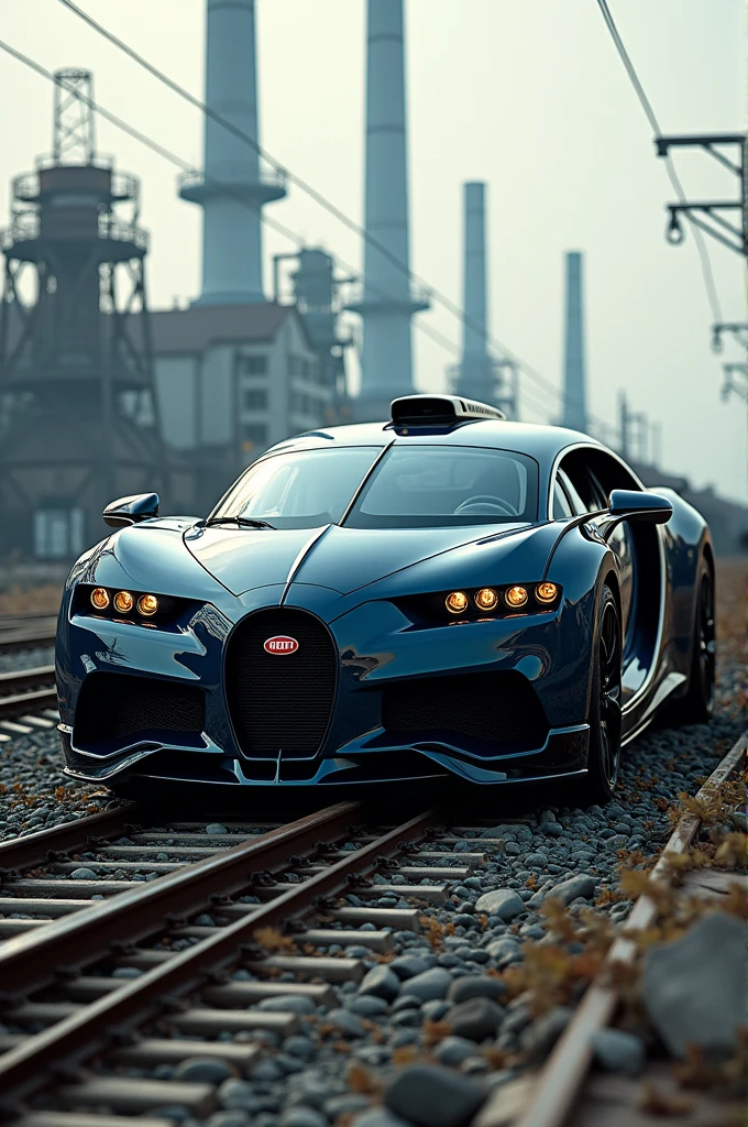 Bugati + train