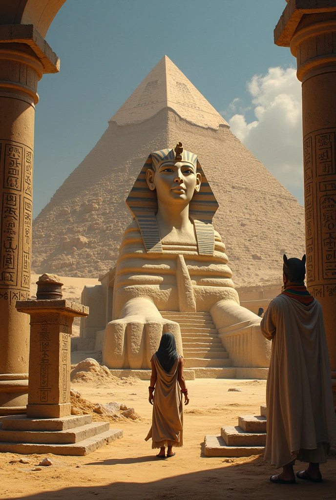 symbols of Egyptian civilization and an invaluable treasure of human history."
Closing: "How did you like this mysterious