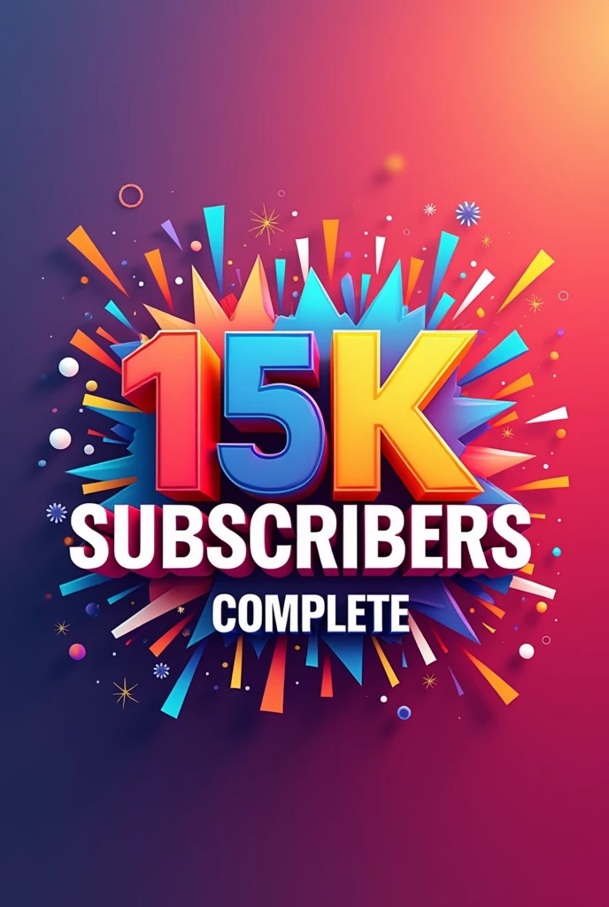 Make banner YouTube add text 15k subcriber complete
And remove girl