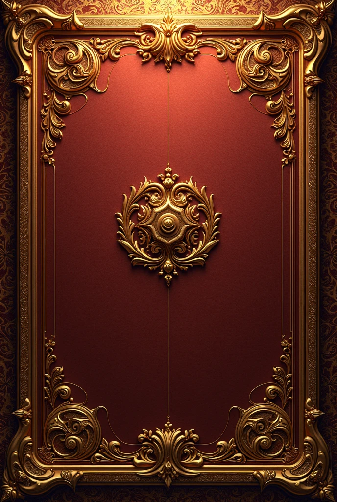 give me a formal but very creative legro and gold background