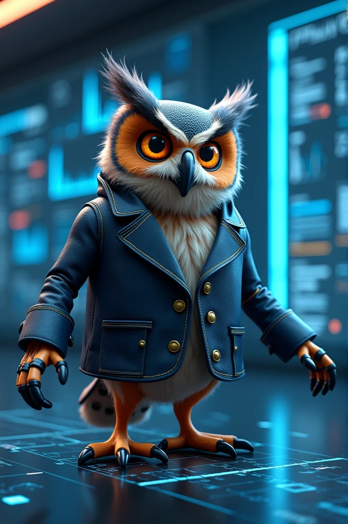 Create a mascot for information systems consultancy