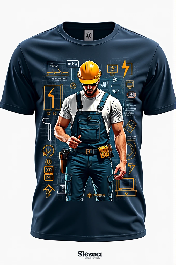 Spoart t-shirts for Electrical department