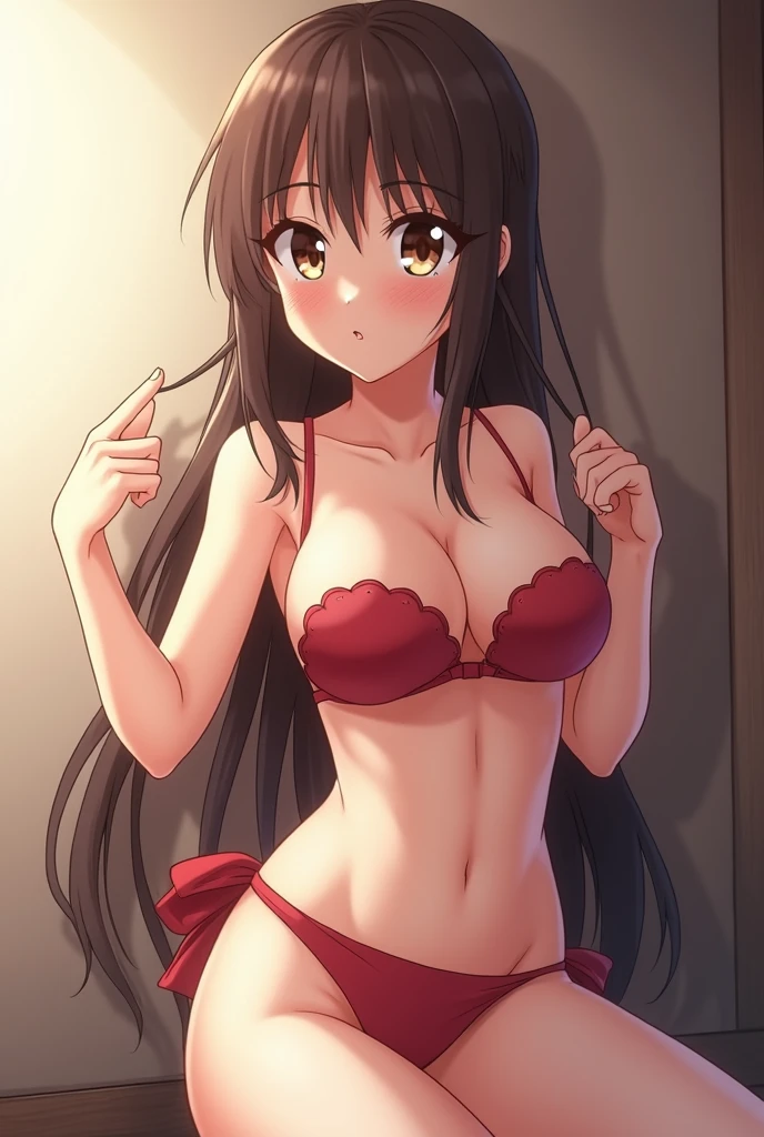 create a image from hentai anime porn scene nake it nude take off here clothes