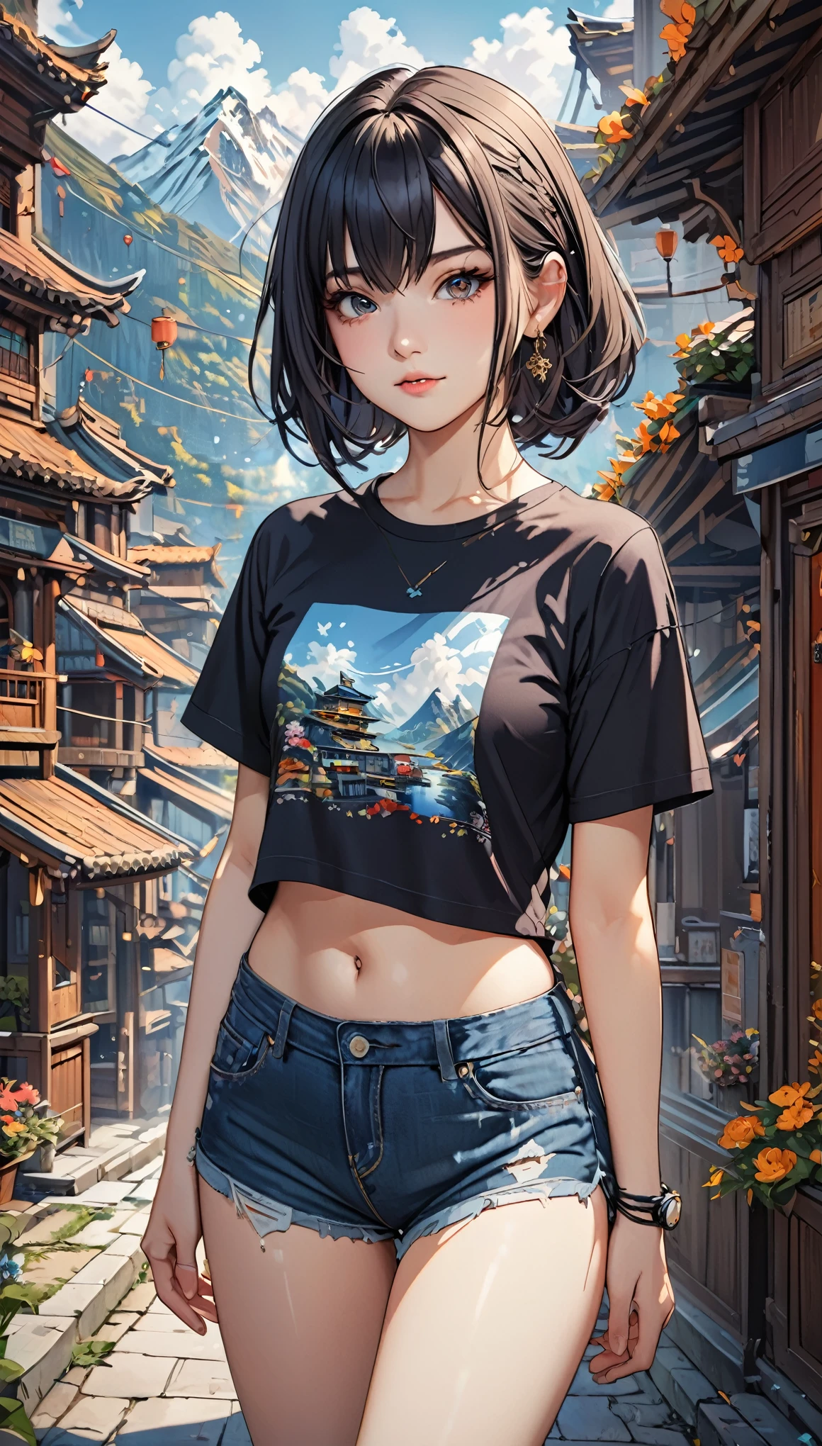 Highest quality,Detailed Background,girl,