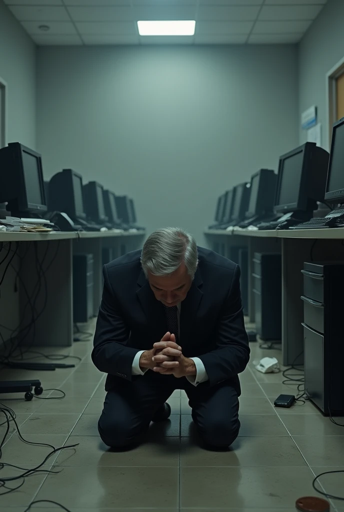 Prostration、bow down、Uncle in a suit、Lots of desktops、Apologize to the PC