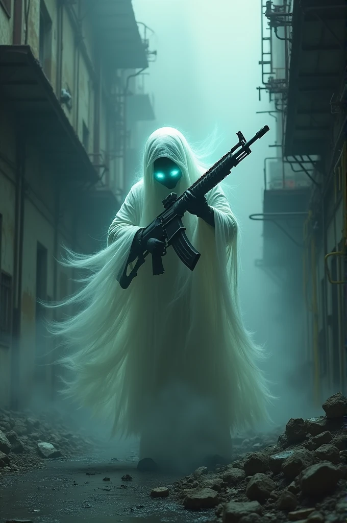 Ghost attack with groza gun 