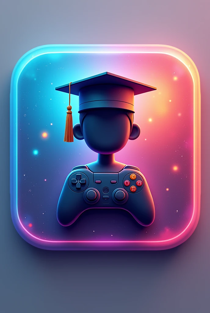 An app icon that reflects the connection between video games and academic platforms