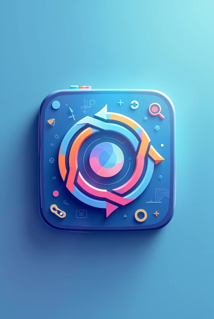 An app icon that reflects the synchronization between video games and academic platforms