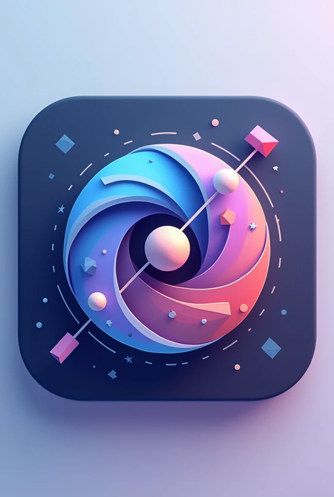 An app icon that reflects the synchronization between video games and academic platforms