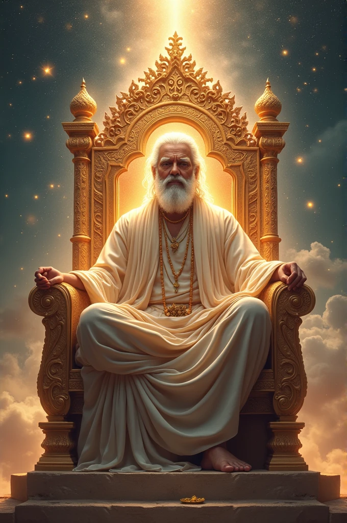 God kabir in the throne