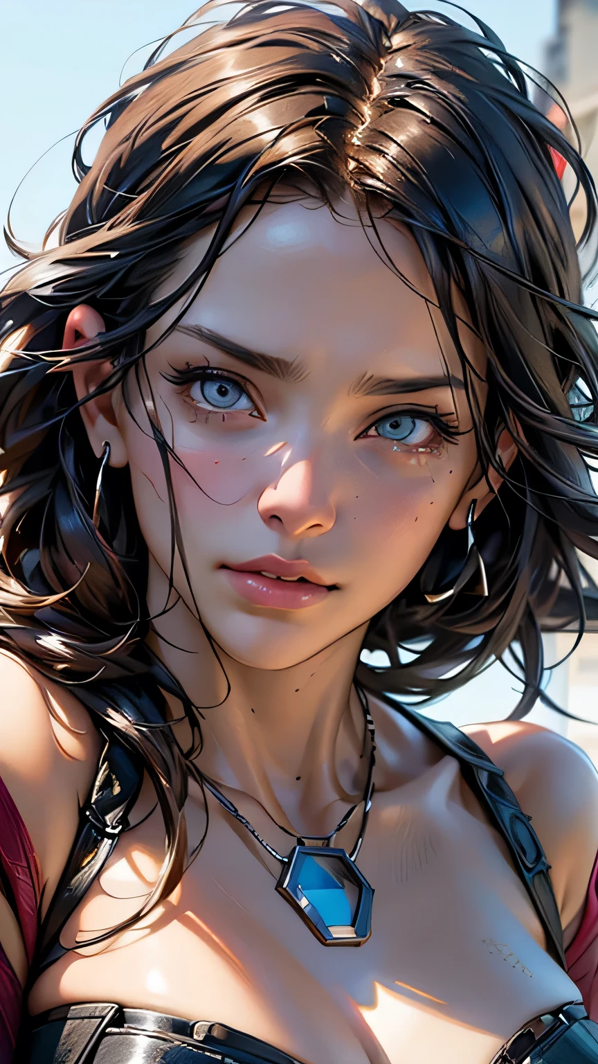 (((Face close-up)))、masterpiece, Beautiful German Girls, Brunette, Residential area, Cleavage, very detailed, Dramatic lighting, digital art trending on Artstation 8k HD high definition detailed realistic, detailed, Skin Texture, hyper detailed, realistic Skin Texture, Armature, Highest quality, 超High resolution, (Realistic:1.4), High resolution, detailed, RAW Photos, sharp, By Lee Jeffries Nikon d850 film stock photos 4 Kodak portra 400 camera f1.6 lens rich colors hyper realistic lifelike texture Dramatic lighting unrealengine trending on artstation cinestill 800, Transparent Bikini, (((Face close-up)))、Face close-up