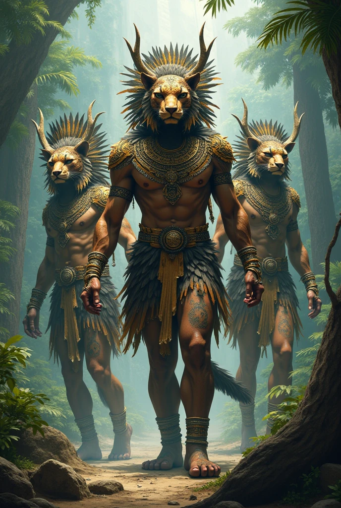 Mayan God Men Turned Into Animals