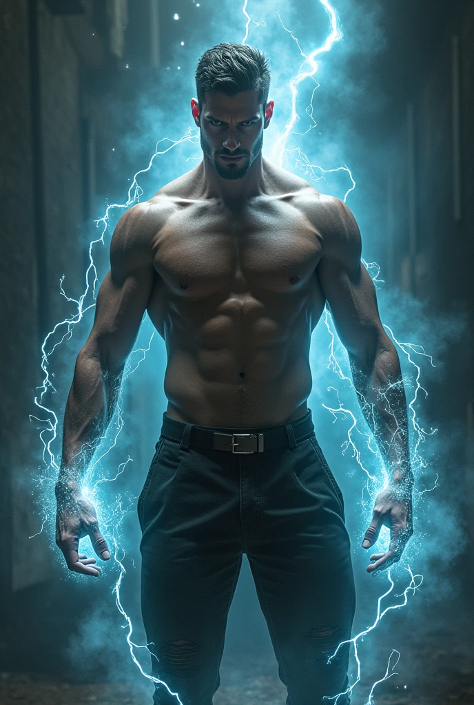 male、male、muscle、Energy Drain