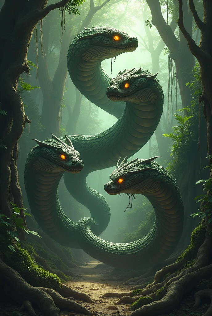 Mayan God Men Turned Into Snakes