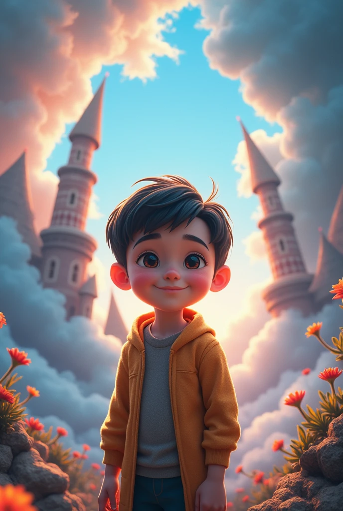 Create a 8k boy image