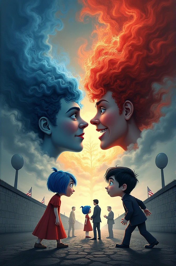 Inside out theme poster for cold war