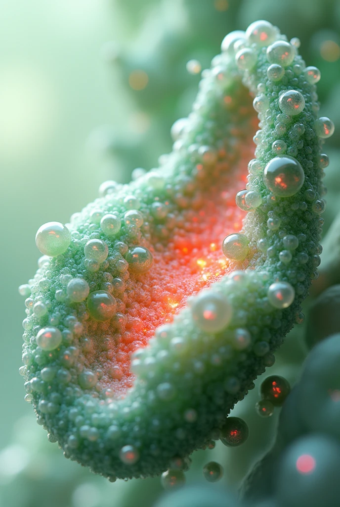(photorealism:1.2), cellullar, case ,green, white, red, tornasol