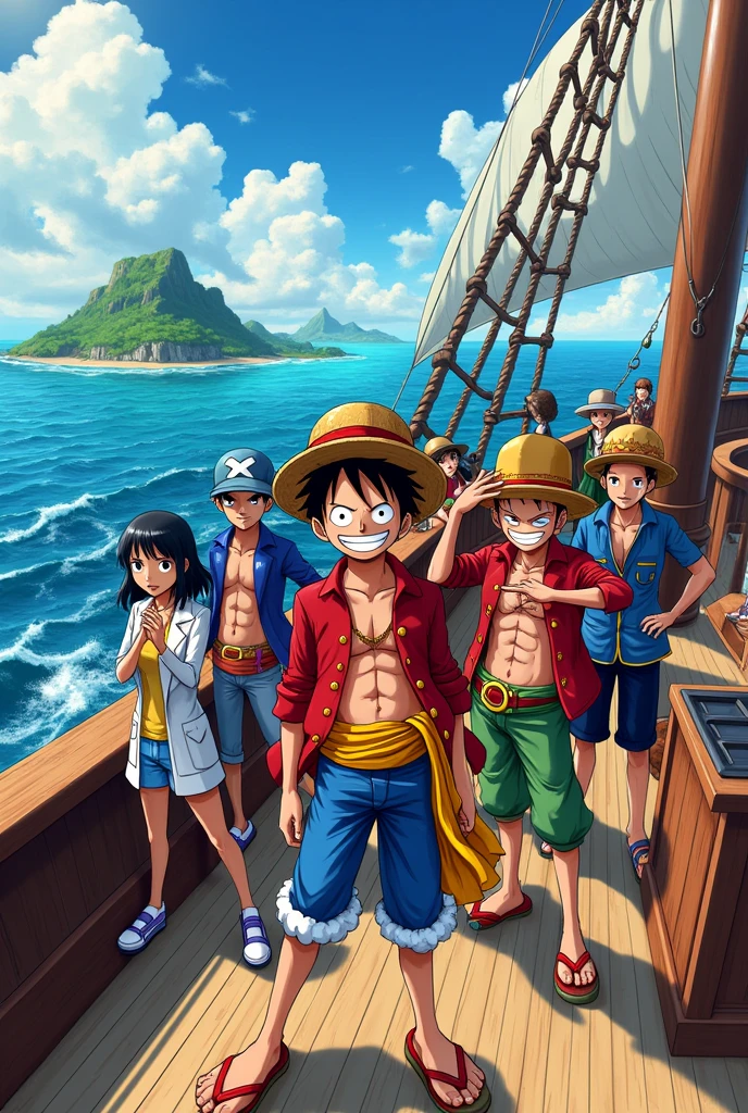 Luffy crews from one piece