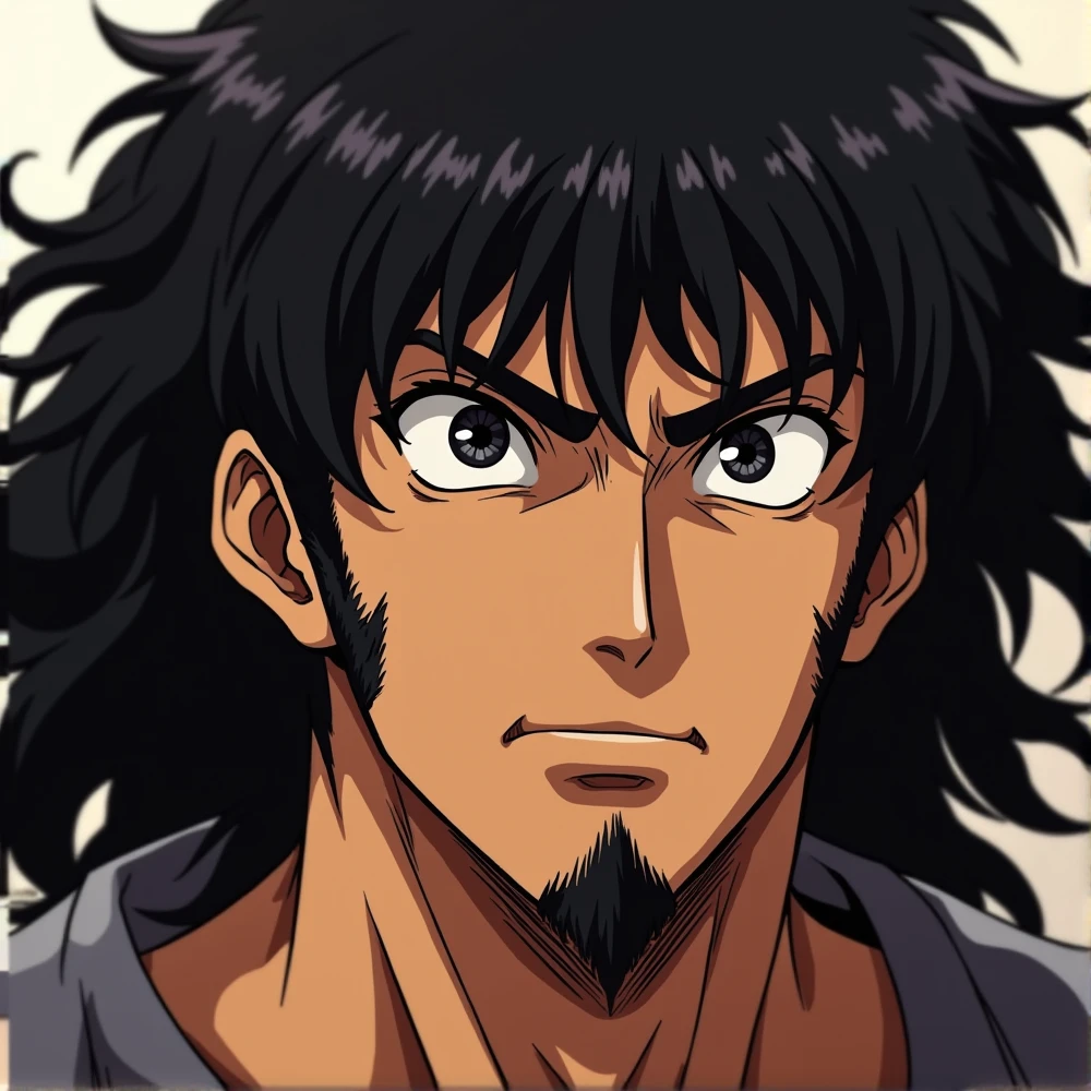Kaoru Hanayama, baki, アニメ, 2d, from the neck up