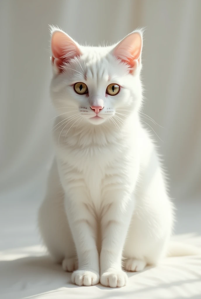 White cat