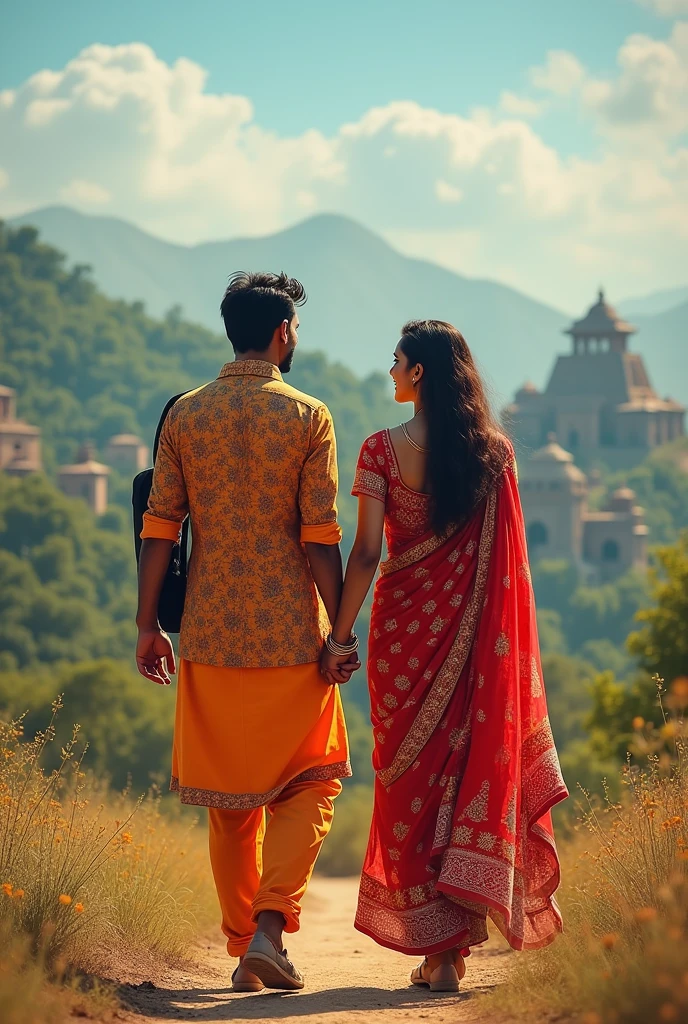 Maharashtra look couple