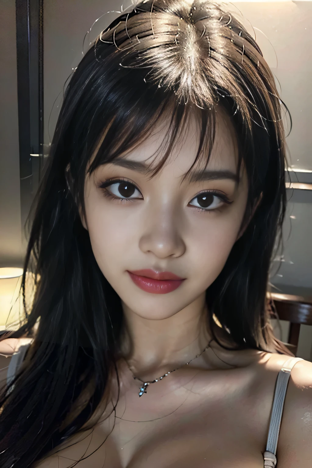 (best quality, masterpiece, 16k, ultra detailed, beautiful skin, professional lighting)
A girl, full body, Lingerie, underwear