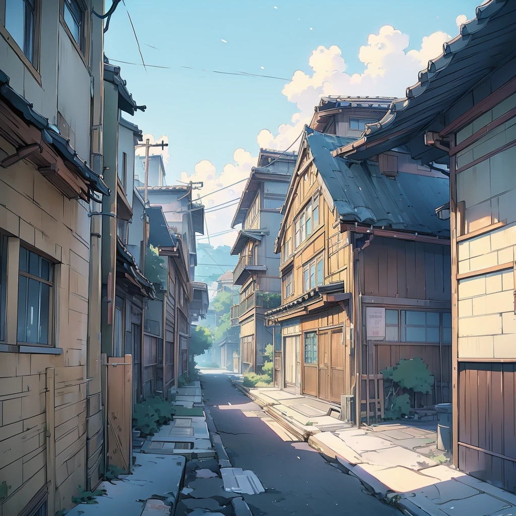 ((anime: 1.4, shape)), (masterpiece, Highest quality, Highest quality), (Very detailed, The perfect solution), ((16K, High resolution)) ,Makoto Shinkai&#39;style,  (masterpiece, Highest quality, Highest quality), (Very detailed, The perfect solution), Cumulonimbus、Lakeside House、Red Moon、lanthanum