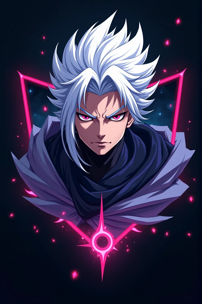 A gaming logo with gojo in it