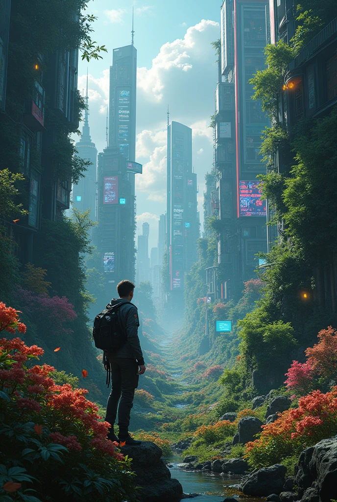 Nature through the eyes of cyberpunk