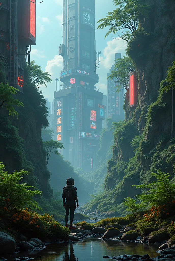 Nature through the eyes of cyberpunk