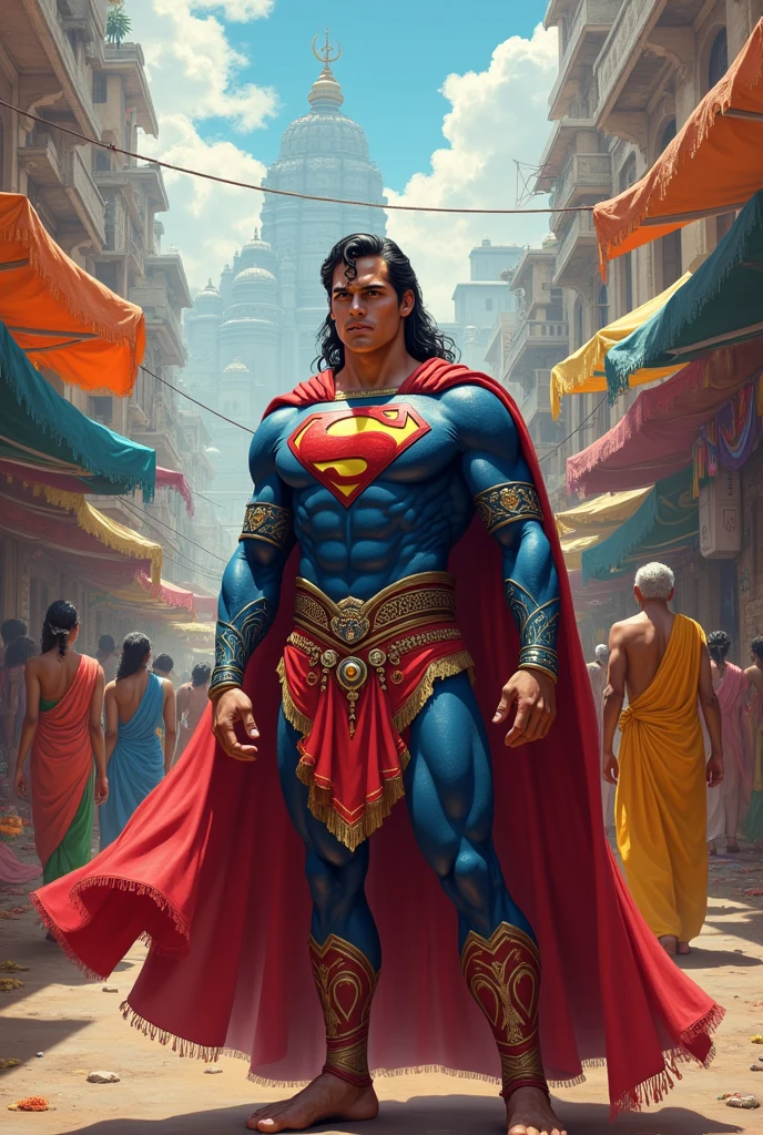 What if super man blong to India 
