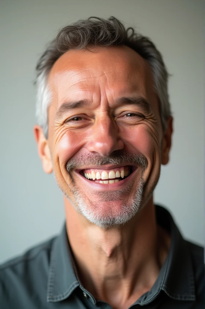 A man smiling