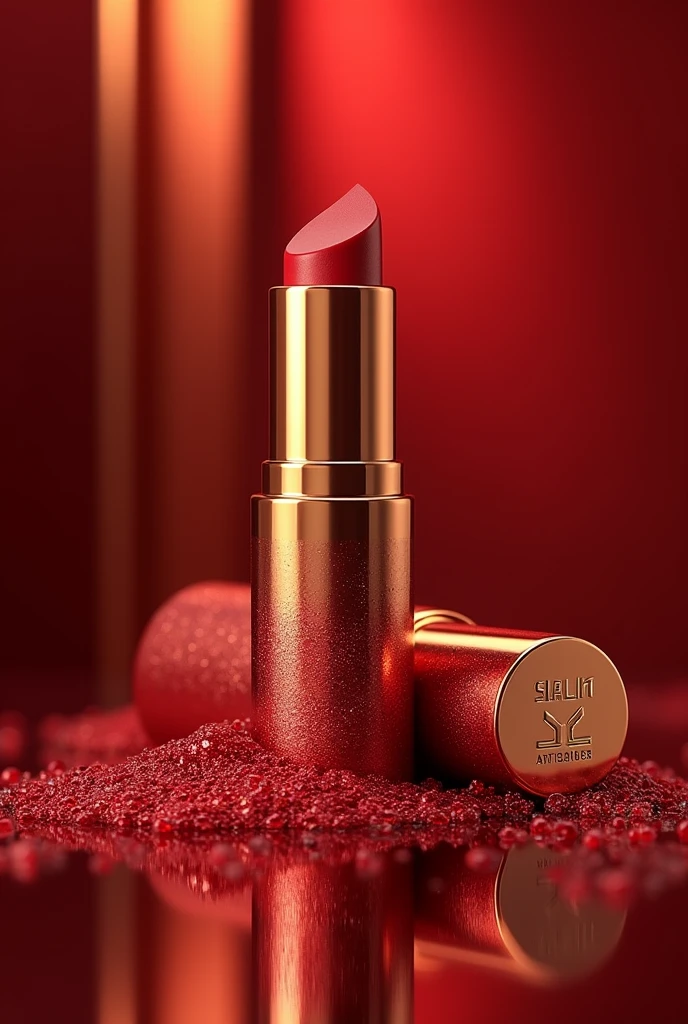 Create a chapstick red and gold and luxurios but try not to make it look like lipstick. Product name is Sialin . Key words " Anti wrinkle birdnest "
and add halal symbol. They Must be representation of nanotechnology Of birdnest. The packaging needs to be beside . Box must indicate 15 ml - halal symbol . 