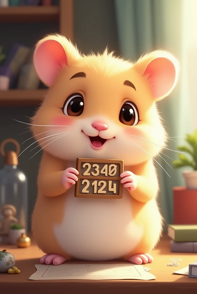 A counting hamster