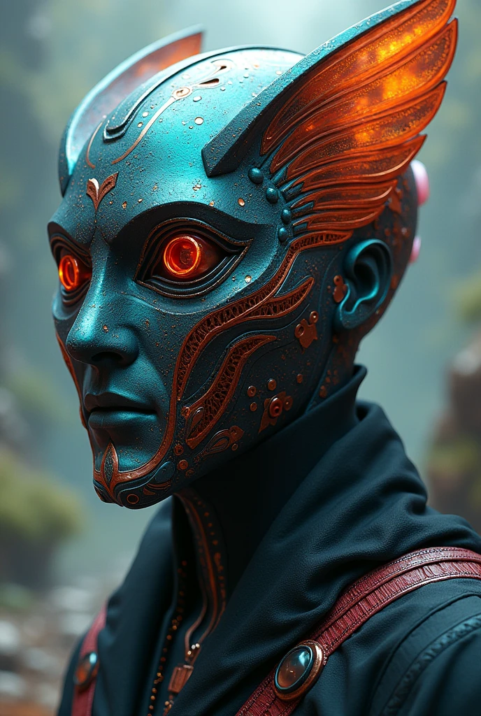 Generate a creative mask 