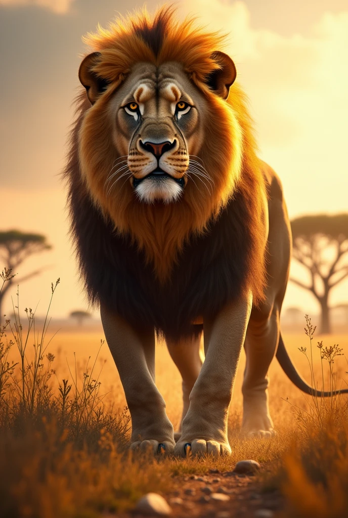 A lion image