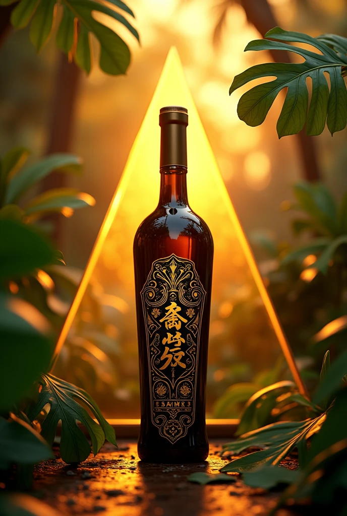 Foreign wine，Wine Bottle，Golden triangle
