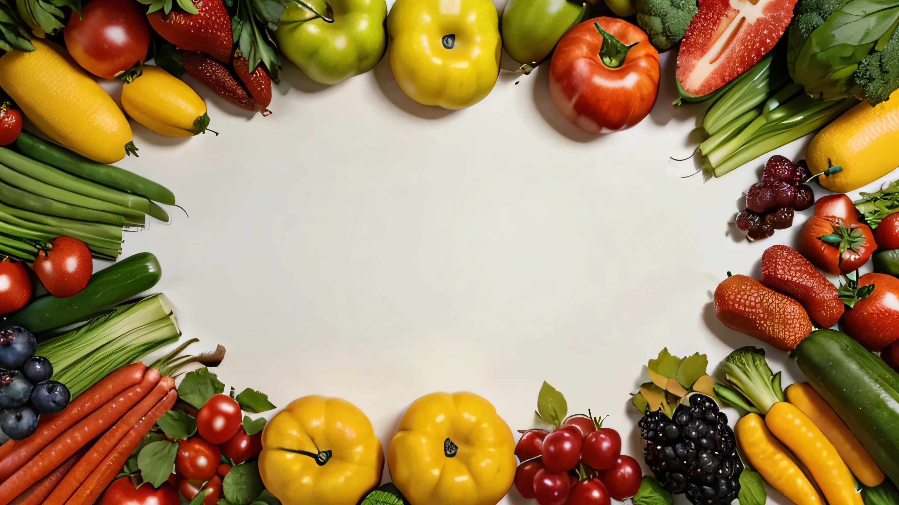 healthy background wallpaper filled with fruits and vegetables
