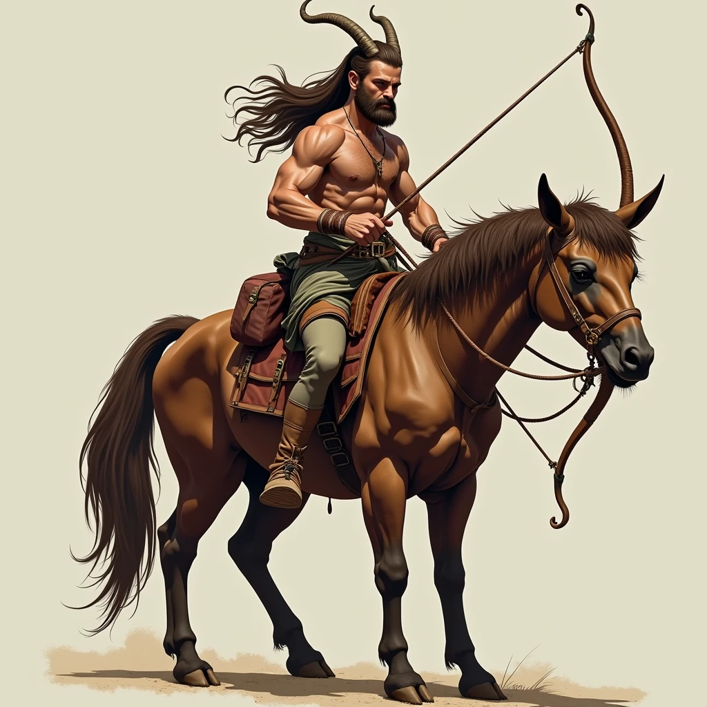 centaur holding bow, 